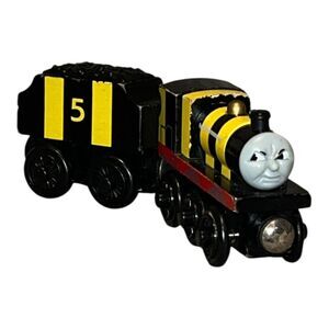 Thomas the Train Wooden Busy as a Bee James & Tender 2003 Variant Rare